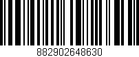 Código de barras (EAN, GTIN, SKU, ISBN): '882902648630'