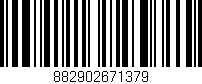 Código de barras (EAN, GTIN, SKU, ISBN): '882902671379'