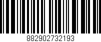 Código de barras (EAN, GTIN, SKU, ISBN): '882902732193'
