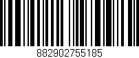 Código de barras (EAN, GTIN, SKU, ISBN): '882902755185'