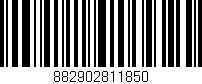 Código de barras (EAN, GTIN, SKU, ISBN): '882902811850'