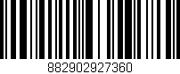 Código de barras (EAN, GTIN, SKU, ISBN): '882902927360'