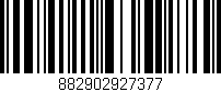 Código de barras (EAN, GTIN, SKU, ISBN): '882902927377'
