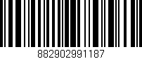 Código de barras (EAN, GTIN, SKU, ISBN): '882902991187'