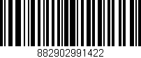 Código de barras (EAN, GTIN, SKU, ISBN): '882902991422'