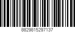 Código de barras (EAN, GTIN, SKU, ISBN): '8829815297137'