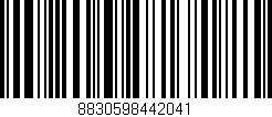 Código de barras (EAN, GTIN, SKU, ISBN): '8830598442041'