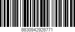 Código de barras (EAN, GTIN, SKU, ISBN): '8830942928771'