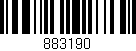 Código de barras (EAN, GTIN, SKU, ISBN): '883190'