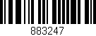 Código de barras (EAN, GTIN, SKU, ISBN): '883247'