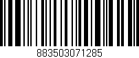 Código de barras (EAN, GTIN, SKU, ISBN): '883503071285'