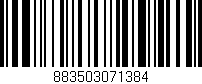 Código de barras (EAN, GTIN, SKU, ISBN): '883503071384'