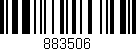 Código de barras (EAN, GTIN, SKU, ISBN): '883506'