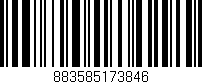 Código de barras (EAN, GTIN, SKU, ISBN): '883585173846'