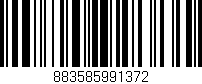 Código de barras (EAN, GTIN, SKU, ISBN): '883585991372'