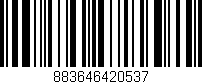 Código de barras (EAN, GTIN, SKU, ISBN): '883646420537'