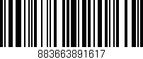 Código de barras (EAN, GTIN, SKU, ISBN): '883663891617'