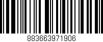 Código de barras (EAN, GTIN, SKU, ISBN): '883663971906'