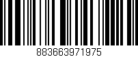 Código de barras (EAN, GTIN, SKU, ISBN): '883663971975'