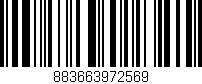 Código de barras (EAN, GTIN, SKU, ISBN): '883663972569'