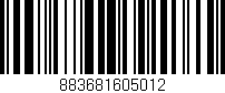 Código de barras (EAN, GTIN, SKU, ISBN): '883681605012'