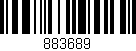 Código de barras (EAN, GTIN, SKU, ISBN): '883689'