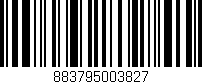 Código de barras (EAN, GTIN, SKU, ISBN): '883795003827'