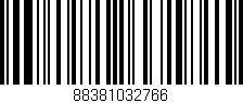 Código de barras (EAN, GTIN, SKU, ISBN): '88381032766'