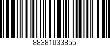 Código de barras (EAN, GTIN, SKU, ISBN): '88381033855'