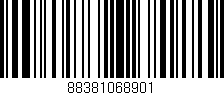 Código de barras (EAN, GTIN, SKU, ISBN): '88381068901'