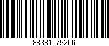 Código de barras (EAN, GTIN, SKU, ISBN): '88381079266'