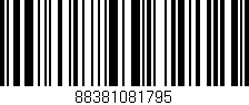Código de barras (EAN, GTIN, SKU, ISBN): '88381081795'