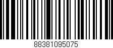 Código de barras (EAN, GTIN, SKU, ISBN): '88381095075'
