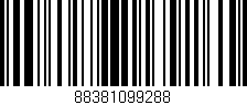 Código de barras (EAN, GTIN, SKU, ISBN): '88381099288'