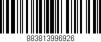Código de barras (EAN, GTIN, SKU, ISBN): '883813996926'