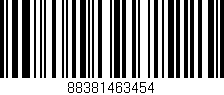 Código de barras (EAN, GTIN, SKU, ISBN): '88381463454'