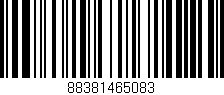 Código de barras (EAN, GTIN, SKU, ISBN): '88381465083'