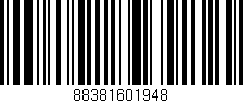 Código de barras (EAN, GTIN, SKU, ISBN): '88381601948'