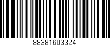 Código de barras (EAN, GTIN, SKU, ISBN): '88381603324'