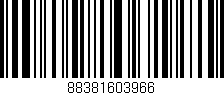 Código de barras (EAN, GTIN, SKU, ISBN): '88381603966'