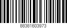 Código de barras (EAN, GTIN, SKU, ISBN): '88381603973'