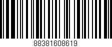 Código de barras (EAN, GTIN, SKU, ISBN): '88381608619'