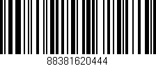 Código de barras (EAN, GTIN, SKU, ISBN): '88381620444'