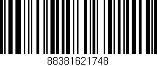 Código de barras (EAN, GTIN, SKU, ISBN): '88381621748'