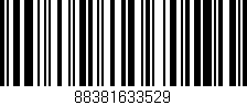 Código de barras (EAN, GTIN, SKU, ISBN): '88381633529'