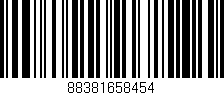Código de barras (EAN, GTIN, SKU, ISBN): '88381658454'