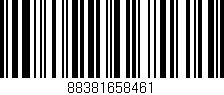 Código de barras (EAN, GTIN, SKU, ISBN): '88381658461'