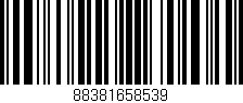 Código de barras (EAN, GTIN, SKU, ISBN): '88381658539'