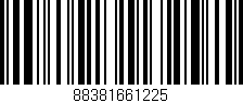 Código de barras (EAN, GTIN, SKU, ISBN): '88381661225'