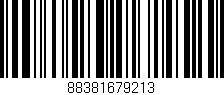 Código de barras (EAN, GTIN, SKU, ISBN): '88381679213'